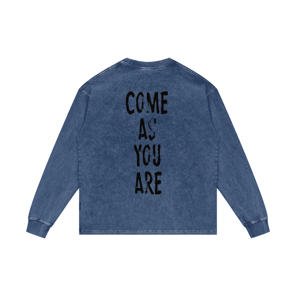 ASYOUARE. Oversize Long Sleeve T-Shirt