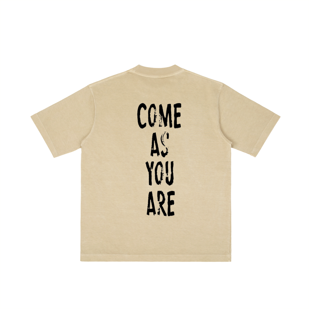 ASYOUARE. Wash Drop Shoulder T-shirt