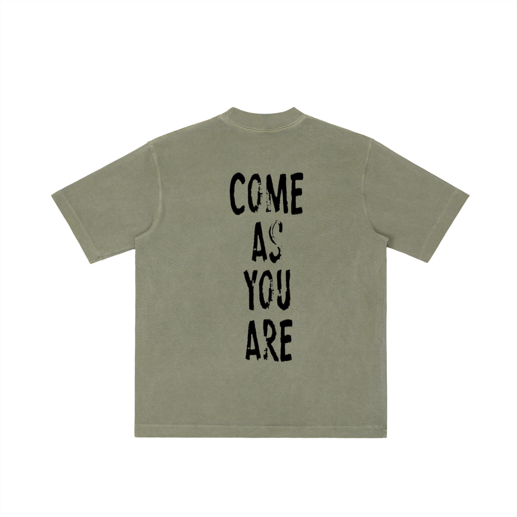 ASYOUARE. Wash Drop Shoulder T-shirt