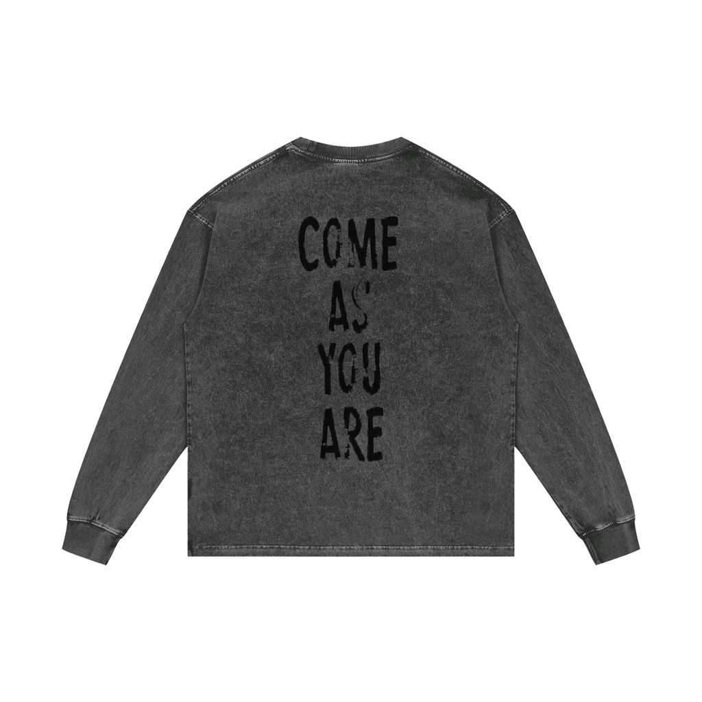 ASYOUARE. Oversize Long Sleeve T-Shirt