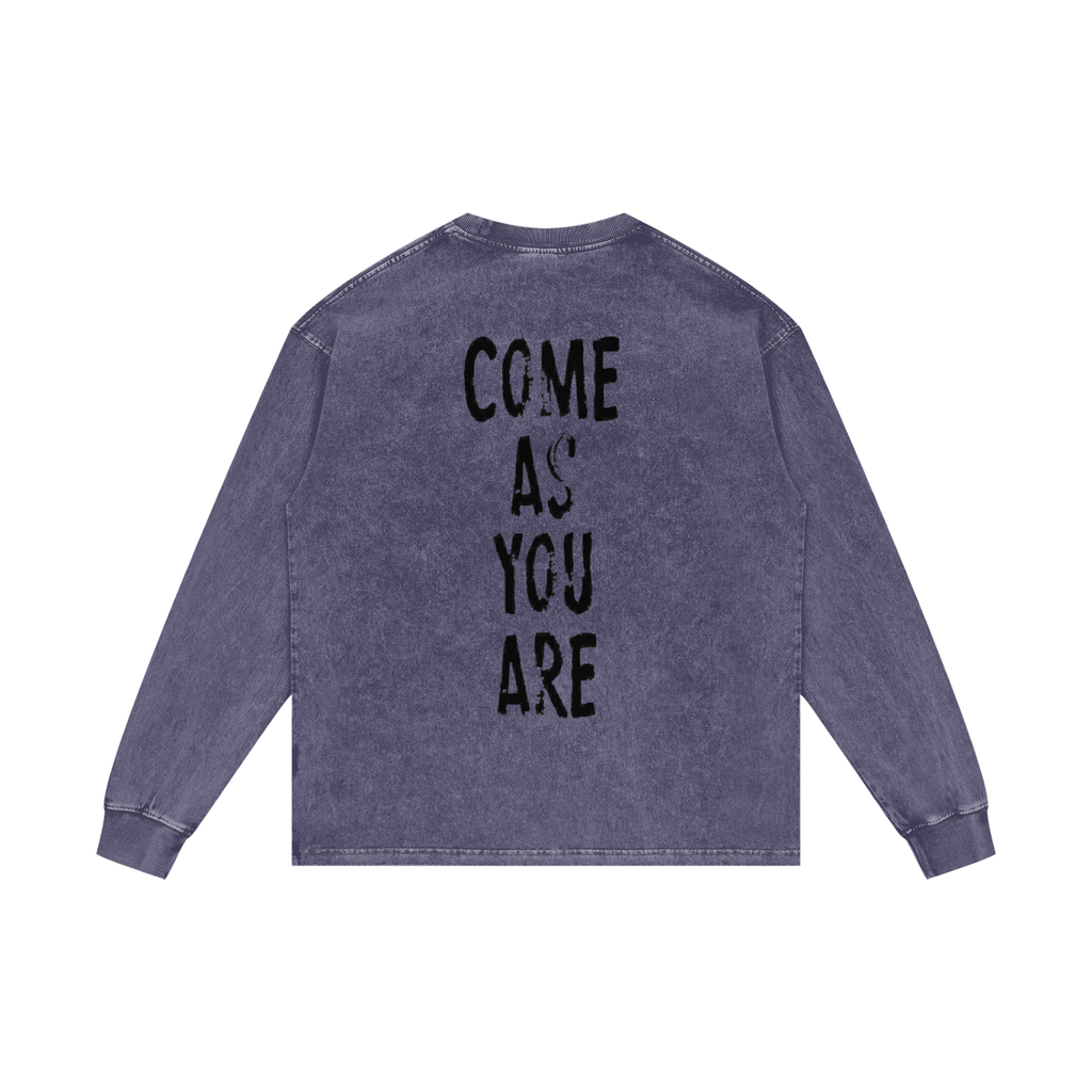 ASYOUARE. Oversize Long Sleeve T-Shirt