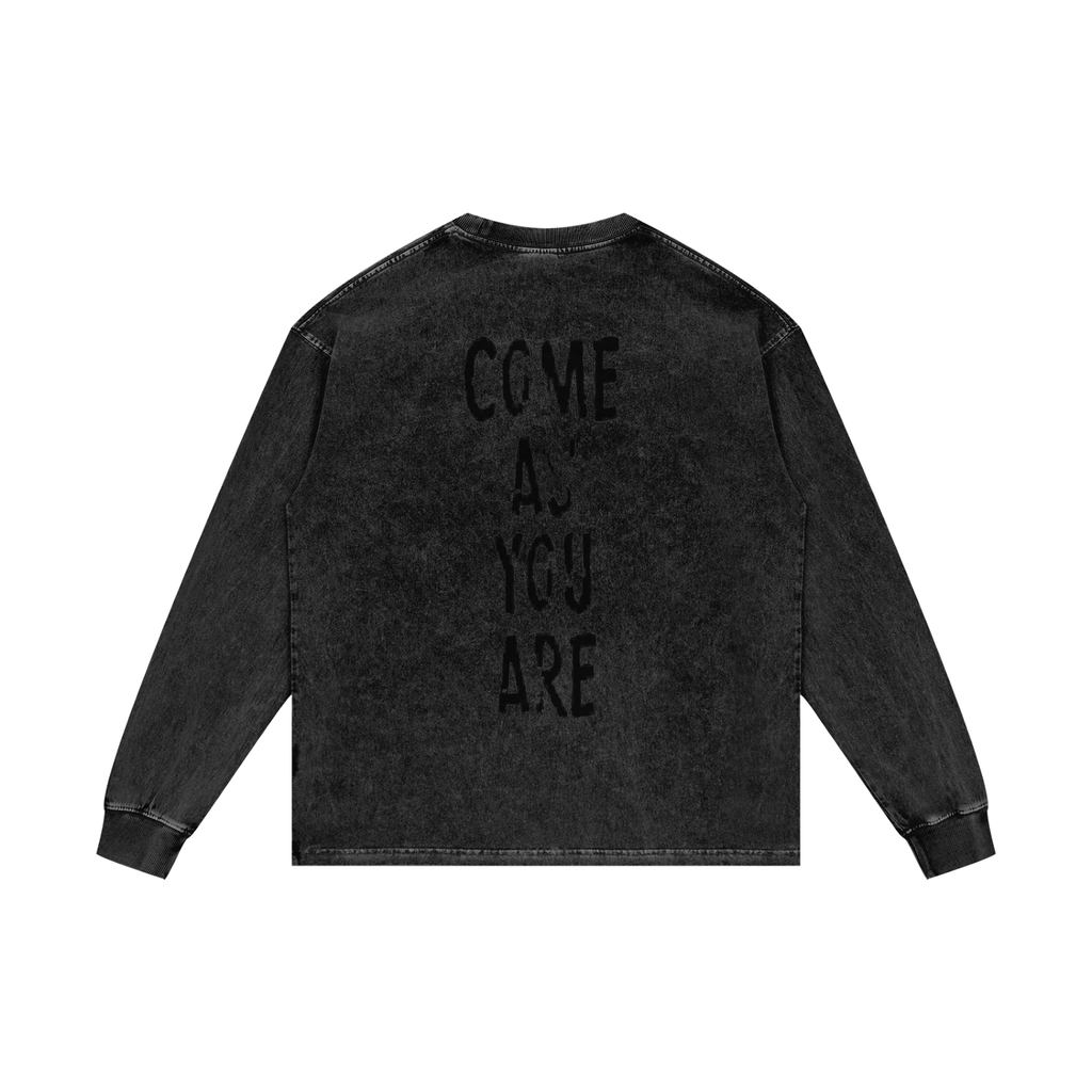 ASYOUARE. Oversize Long Sleeve T-Shirt