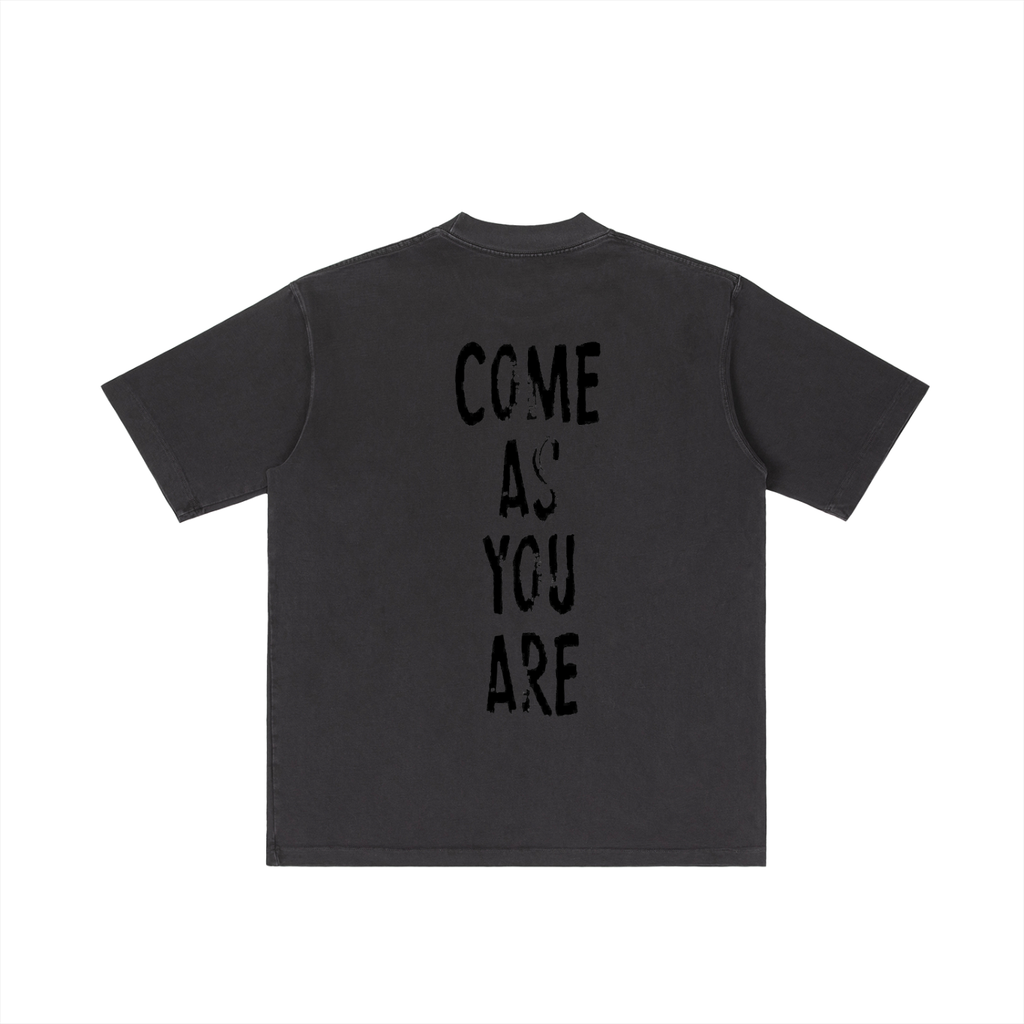 ASYOUARE. Wash Drop Shoulder T-shirt