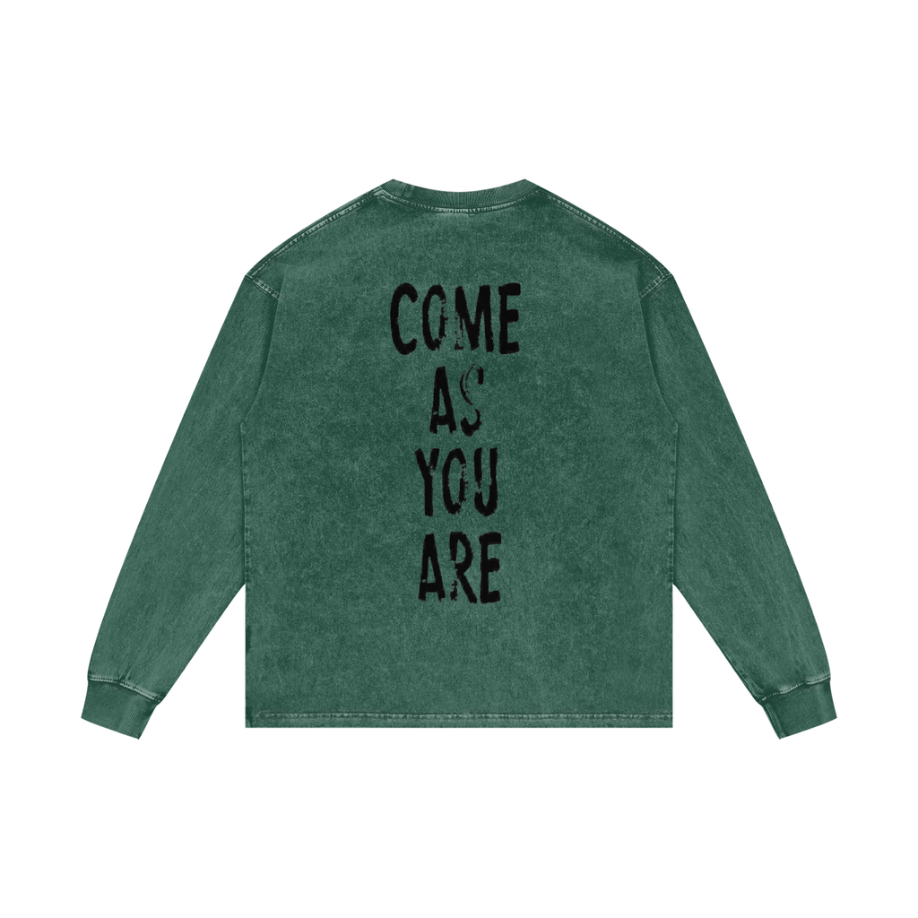 ASYOUARE. Oversize Long Sleeve T-Shirt