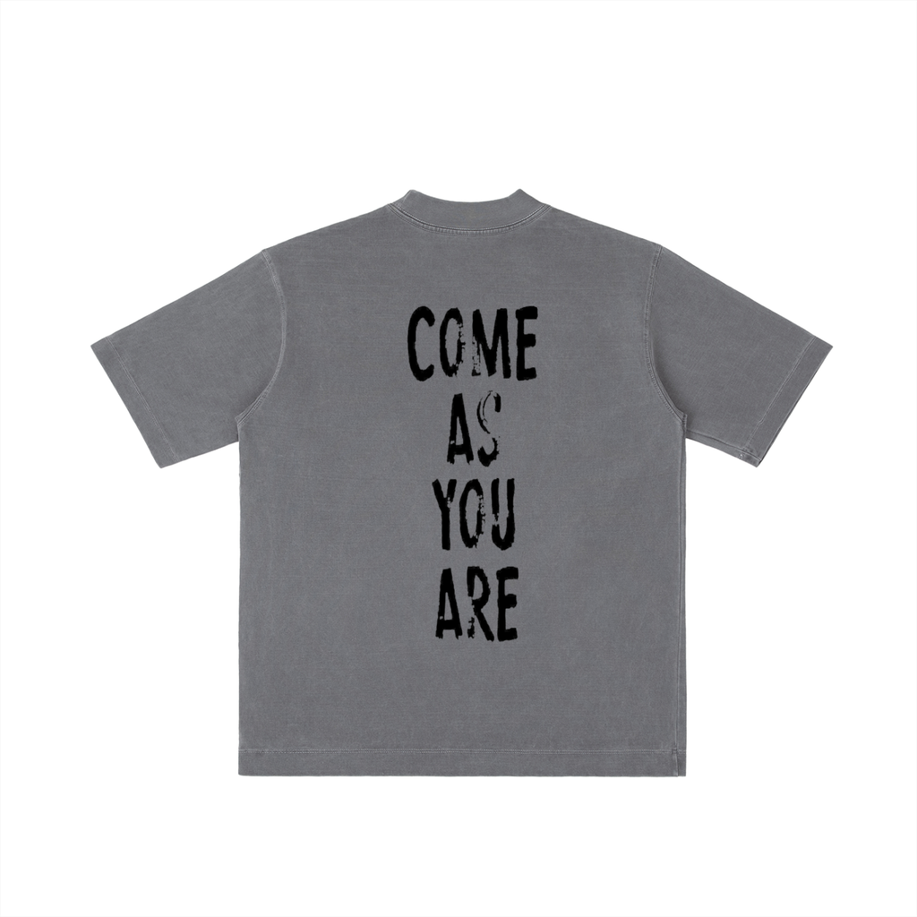 ASYOUARE. Wash Drop Shoulder T-shirt